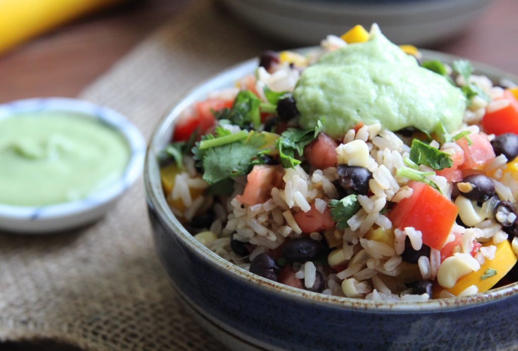 Mexican Rice Bowl | PlantBased Companion